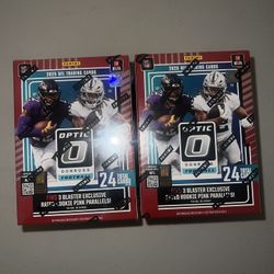 2025 Panini Donruss Optic NFL Football Blaster Box