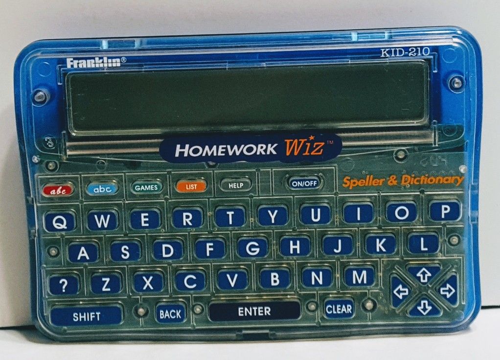 Franklin KID-210 electronic handheld speller & Dictionary Homework Wiz