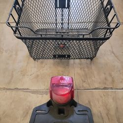 Honda express tail light and basket