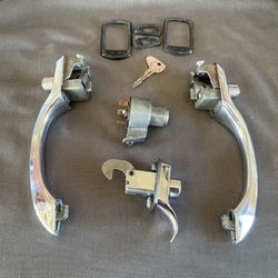 1967 VW Bug Handle, Ignition , Hood Lock Set, 1 Key Matching