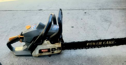 Ryobi 40cc Gas Chainsaw w/ Original Carrying Case – Untested / As-Is