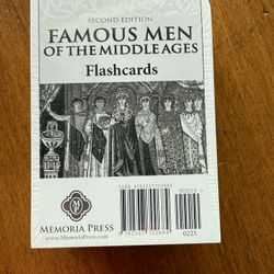 Famous Men Of The Middle Ages Flash cards