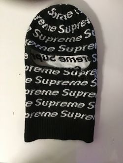 Authentic Supreme  brand Knit Balaclava Ski Mask