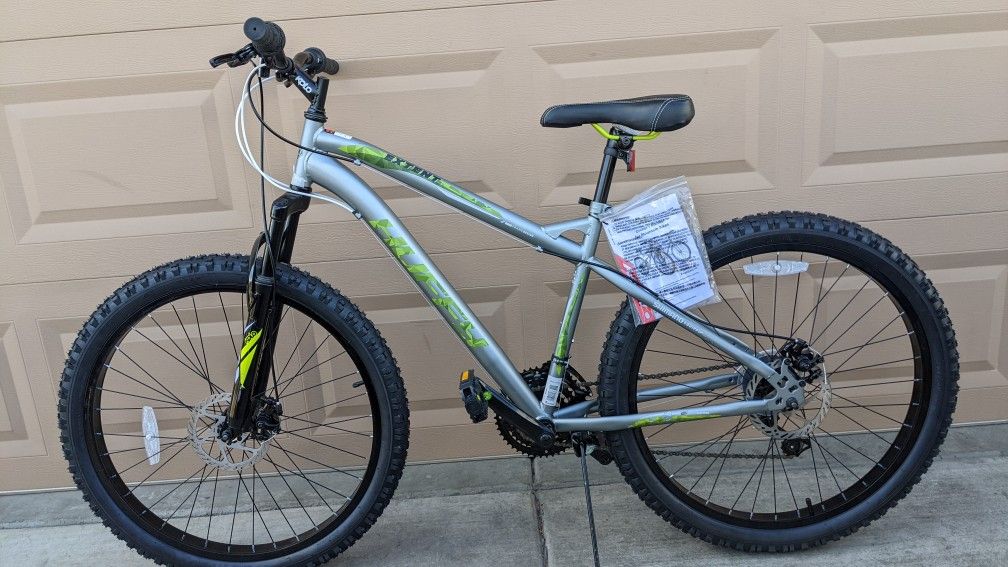26x2.40" Fat Tires HUFFY EXTENT Unisex Mountain Bike (M) Dual Disc Brakes. New👌🏼