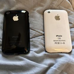 2 1st Generation Ultra RARE iPhones, 16GB/Black/White