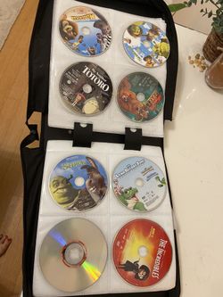 all kinds of movies and tv shows on CD’s!