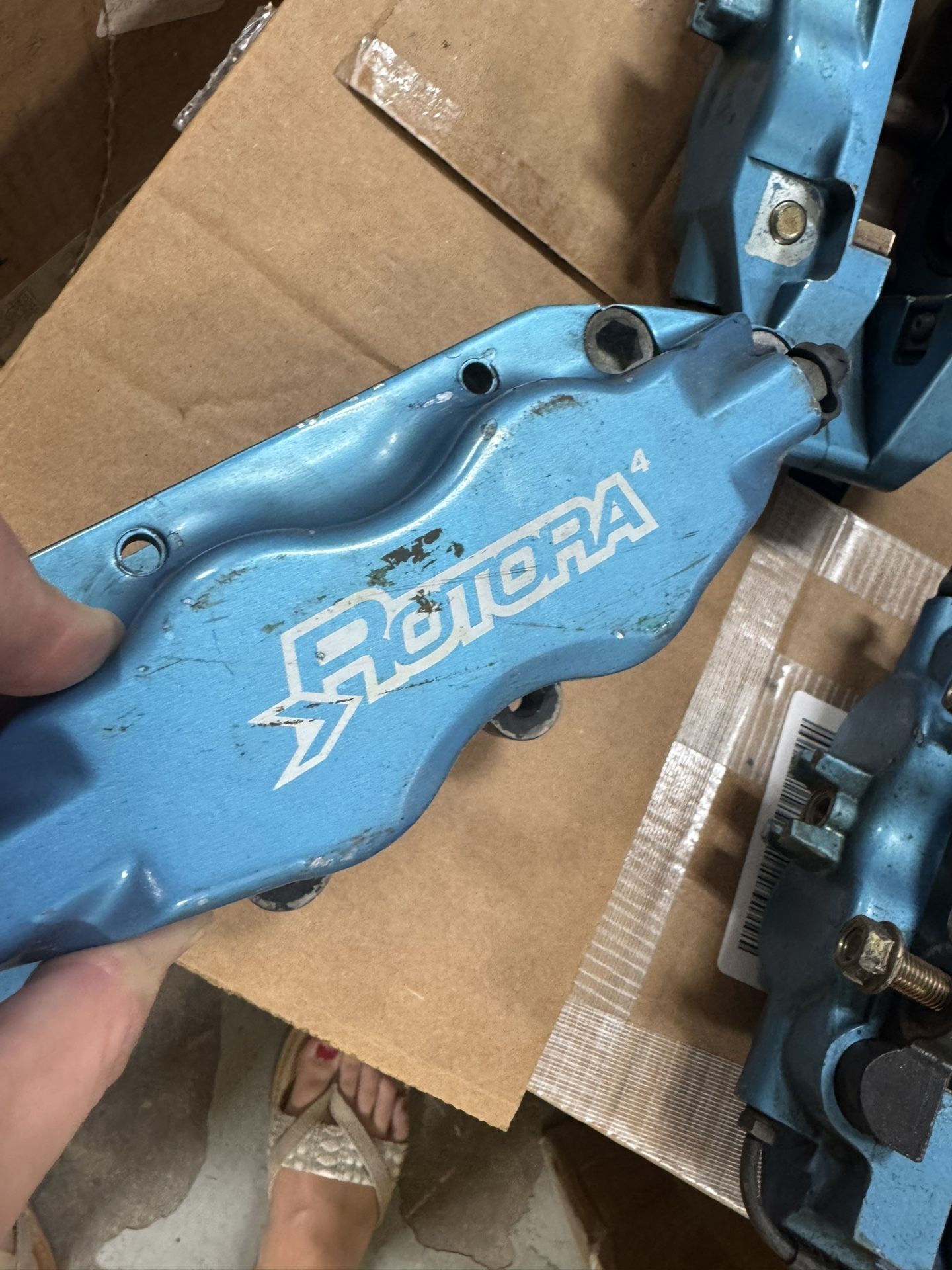 Rotora 4 Big Brake Kit Piston Calipers - Used