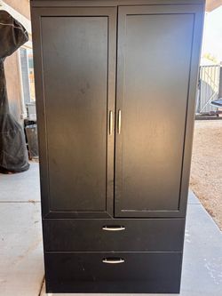 Black Wardrobe/Dresser
