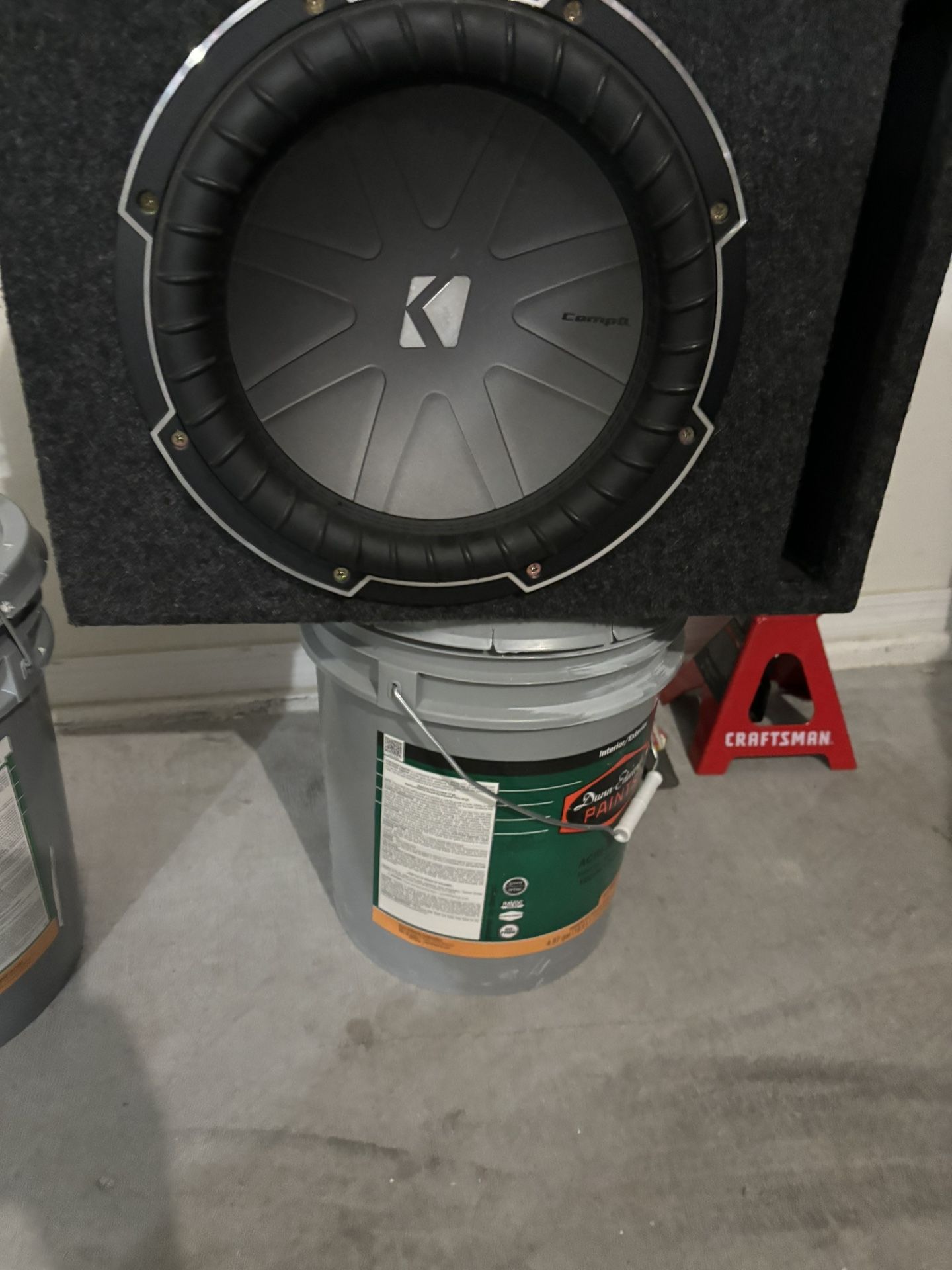 12 Inch Kicker Comp Q With 1200 Wat Monoblock Amp for Sale in Buckeye ...