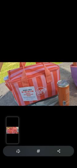 Mini tote trader joes lunch cooler bags