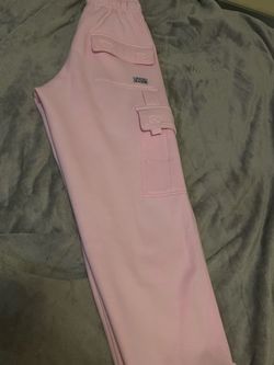 Pink pro club sweatpants