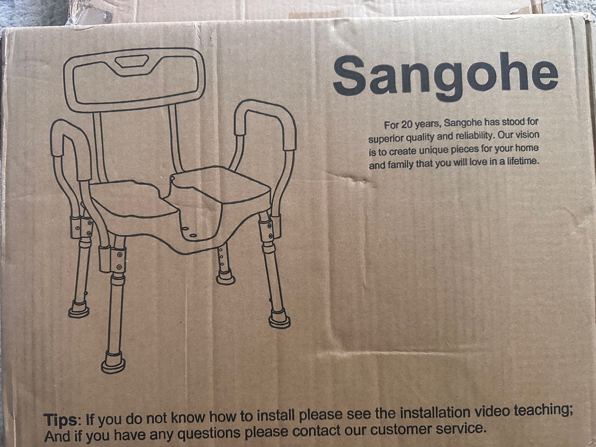 SHOWER CHAIR &  TOILET SAFETY RAILS