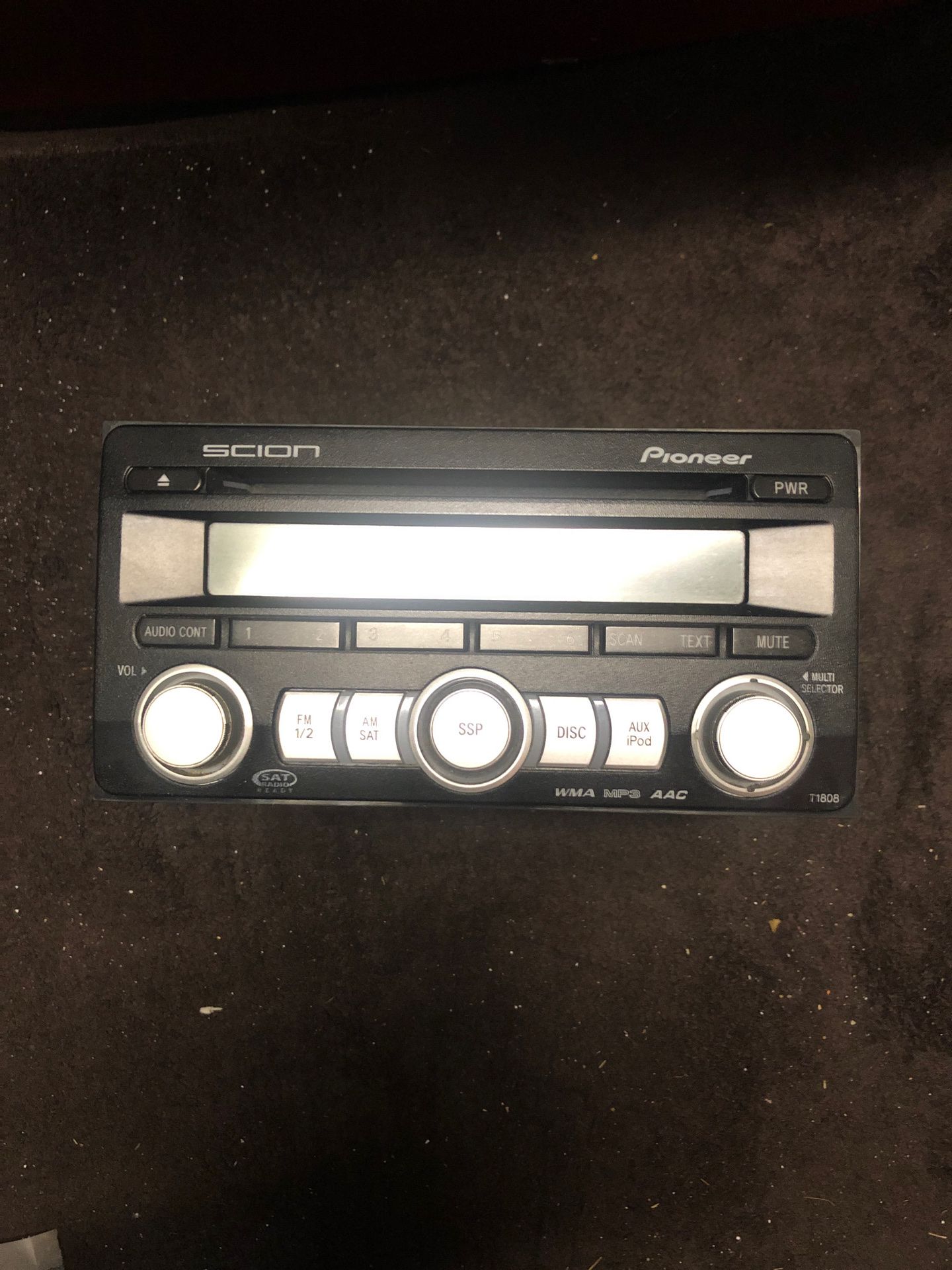 Pioneer scion Radio CD player
