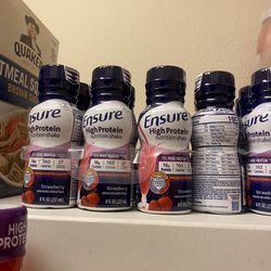 Variety Of Protein Drinks
