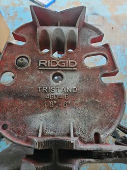 Ridgid Tristand, vise, pipe vise
