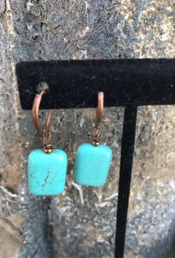 Turquoise earrings