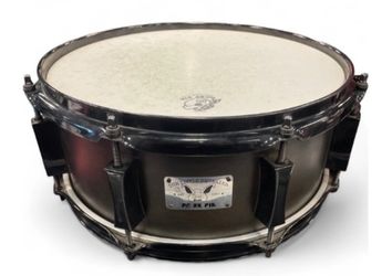 Pork Pie Little Squealer Maple Snare Drum 12 x 5 in. Good condition 
