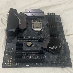 Mother Board With 15-7500 CPU Installed 