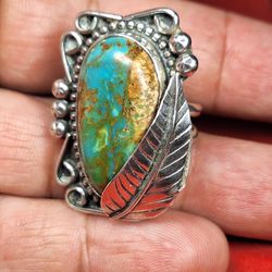 Sterling Silver Ring , Sz 8