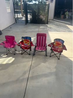 Kids camping chairs