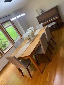 Big dining room table