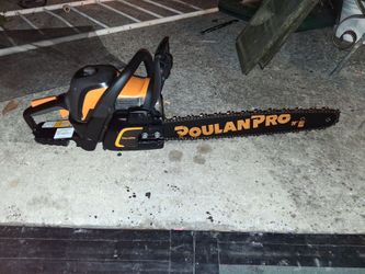 Poulan Pro 50 cc Chainsaw with 20" Bar Like New