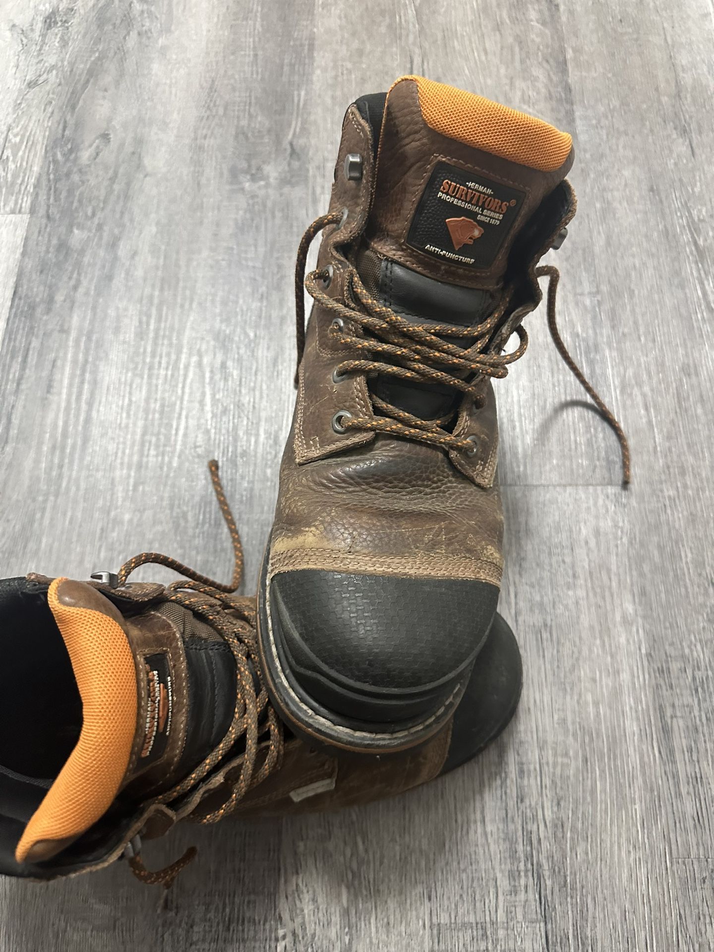 Timberland Pro Boondock Brown Waterproof Comp-Toe Work Boot