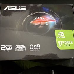 Asus NVIDIA GeForce GT 730 GPU with 2GB DDRS Memory