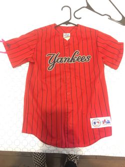 Kids Large Yankee Baseball Jersey