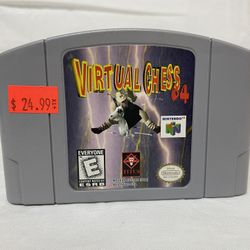 nintendo 64 virtual chess video game