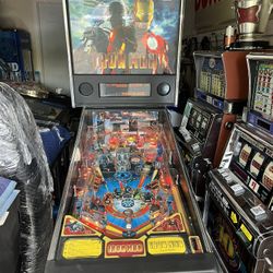 Huo Stern Iron Man Pinball Machine 