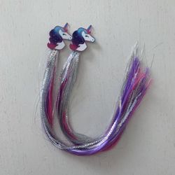 NWOT Unicorn Hair Pieces