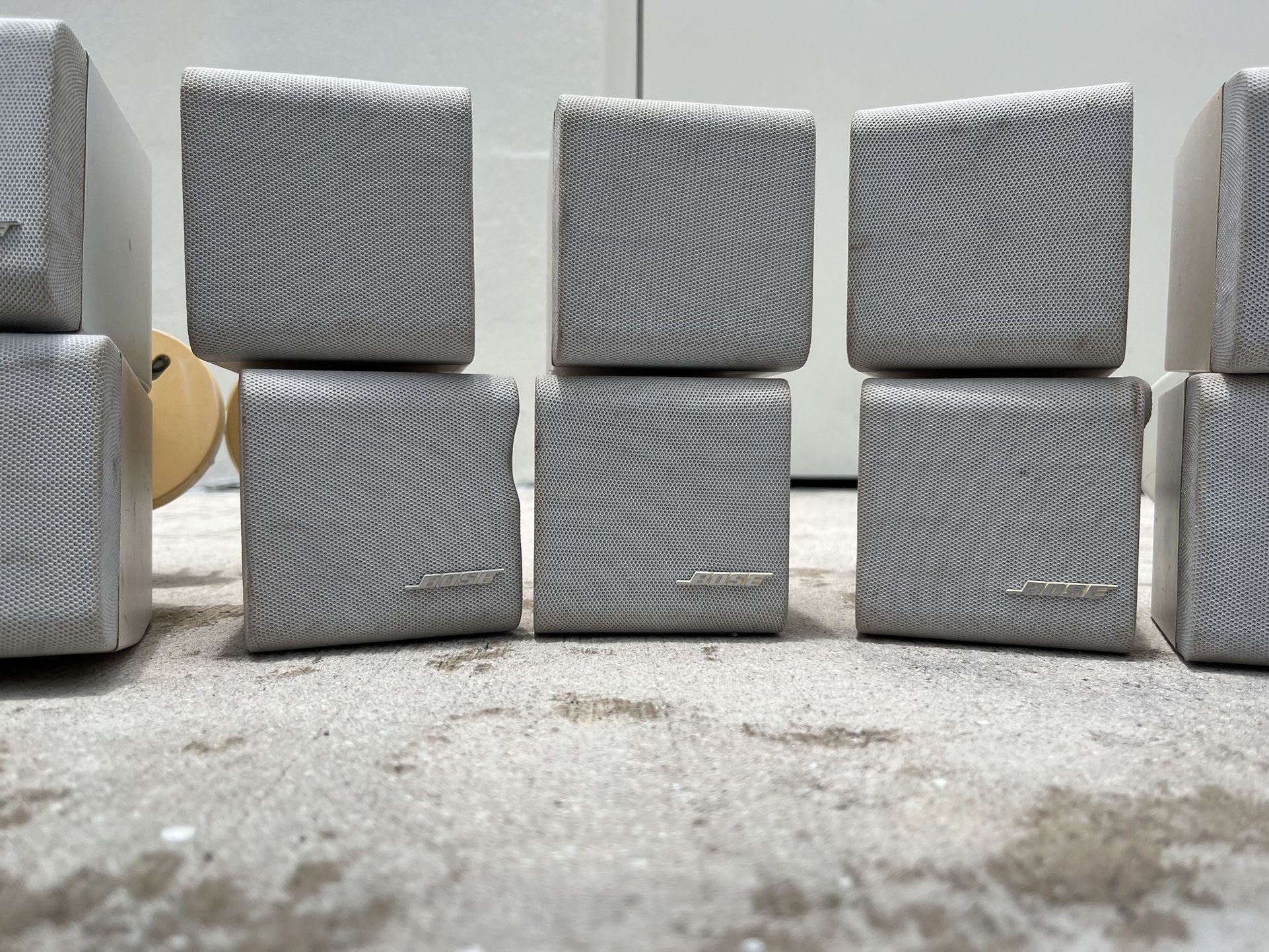 10 Bose Jewel Cube Speakers