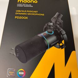 Podcast Microphone (Brand new) Retail $70
