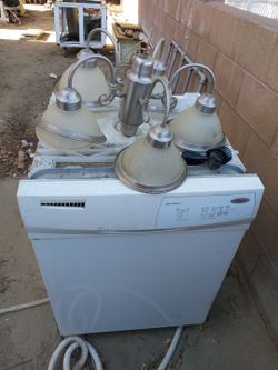 Working dish Washer lamp chair