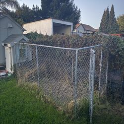 6’10’ Chain Link Dog Kennel/run
