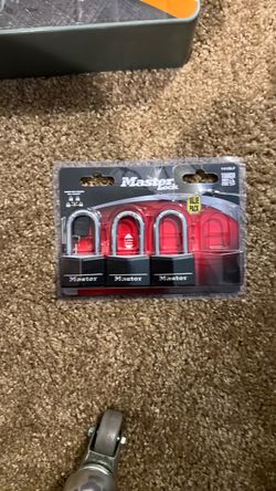 Master Lock Padlocks Value Pack 3-Pack
