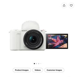 Sony - Alpha ZVE10 II: APS-C Content Creators' Camera Kit - White