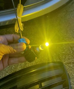 H7 LED Headlight Bulb,  High-Focus Extremely Bright 6500K Cool White Conversion Kit - Adjustable Beam, Halogen Replacement