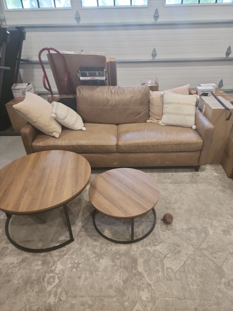 Leather Sofa