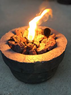 Fire pit pot