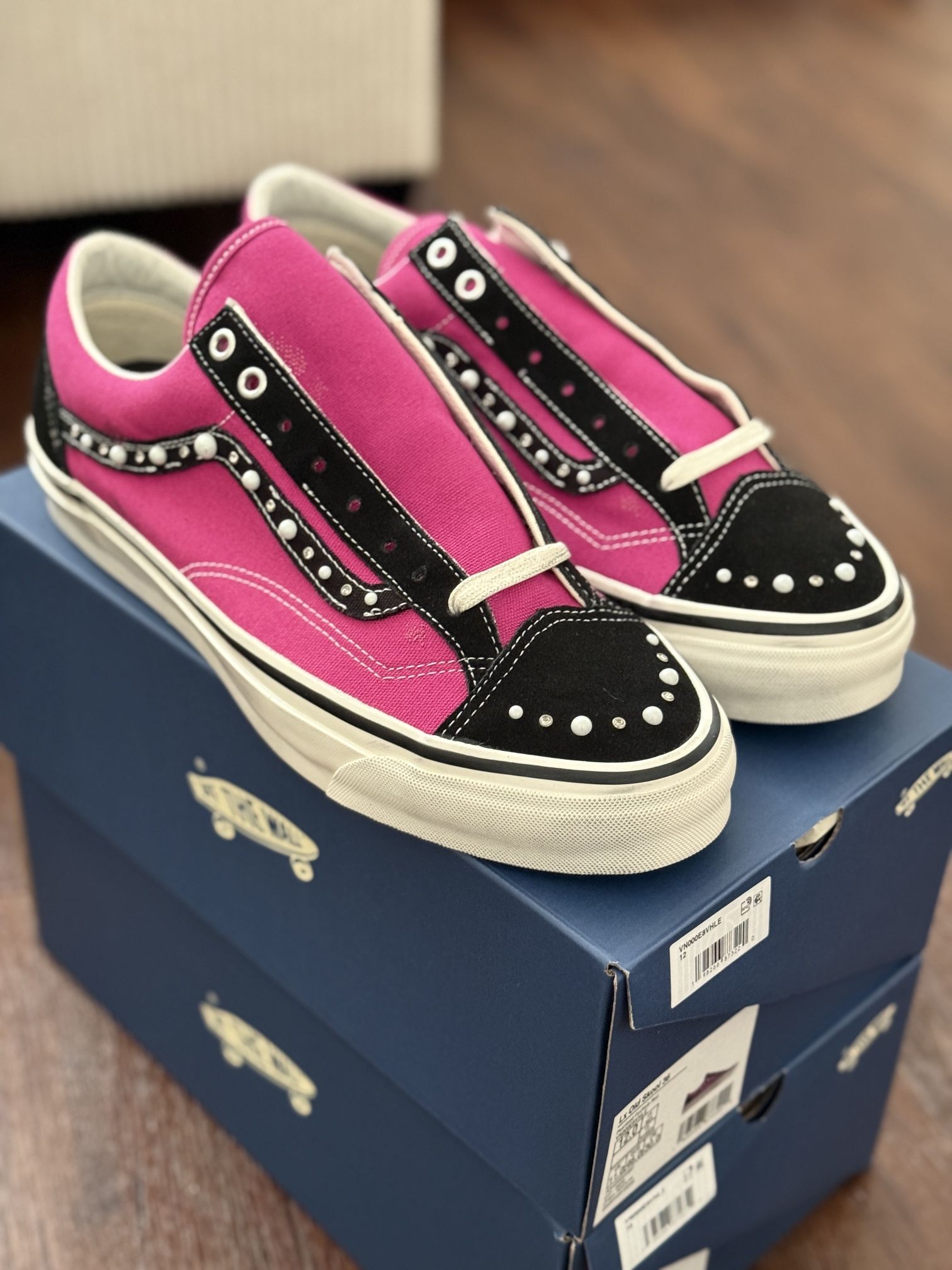 Vans Old Skool 36 LX Pearlized Pack - Fuchsia Red