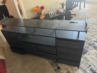 Dresser/ Desk with Lights