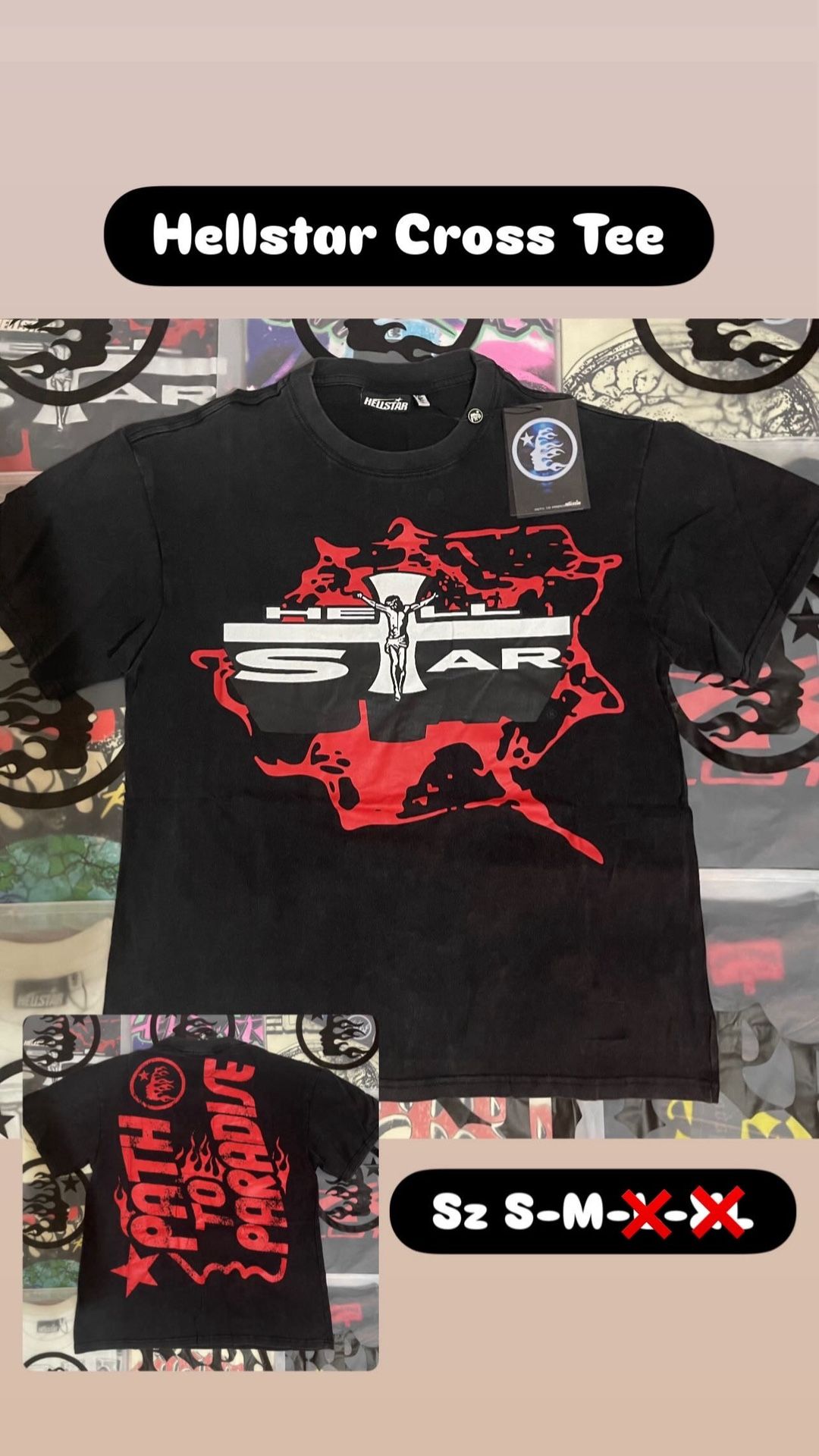 Hellstar Cross T-Shirt