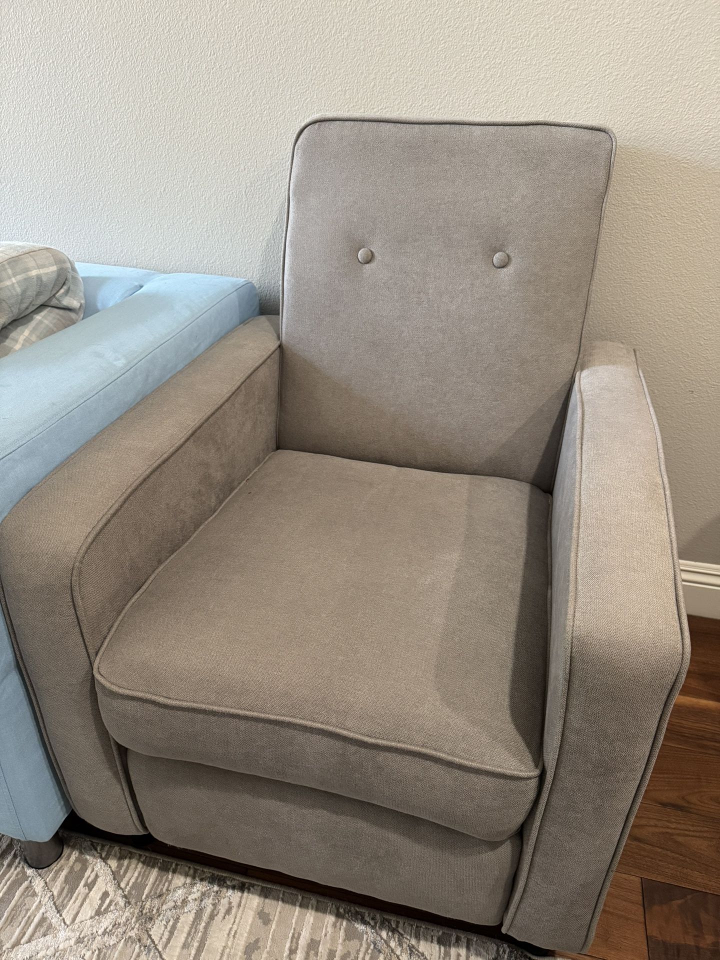 Gray Recliner Chair