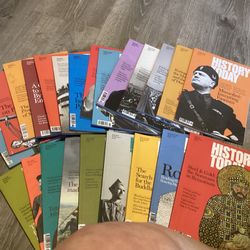 23 History Today issues  2022 , 2023, 2024, AND 2025 Priced to sell