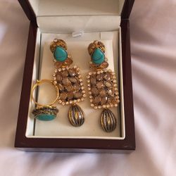 Earrings  Ring Set
