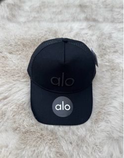 Alo Unisex Black Cap Hat