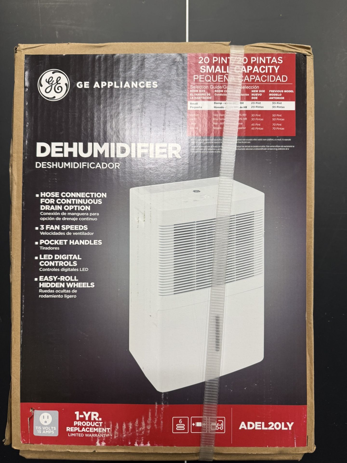 DEHUMIDIFIER ADEL2OLY