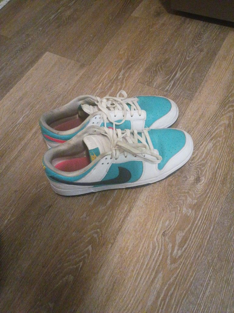 Nike Dunk Low Retro "Dusty Cactus Thunder Blue"